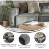 image:imageFlash Furniture Sectional Left Chair Module GrayDark Gray