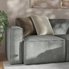 image:imageFlash Furniture Sectional Left Chair Module GrayDark Gray