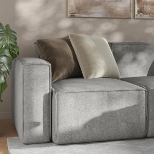 image:imageFlash Furniture Sectional Left Chair Module GrayGrey
