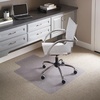 image:imageFlash Furniture Jackson 45 x 53 Low Pile Carpet Chair Mat with Lip with Studded Gripper Back and Scuff Resistant Textured Top