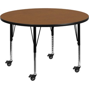 image:imageFlash Furniture 60 in Round Activity Table GrayOak