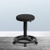image:imageFlash Furniture Frakes Black Ergonomic Stool with Foot Ring