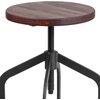 image:imageFlash Furniture Jefferson 30 Barstool with Adjustable Wood Seat Set of 2Set of 2