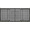 image:imageFlash Furniture 60x30 Kids BiFold Folding Table Granite WhiteGranite Gray
