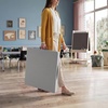image:imageFlash Furniture 60x30 Kids BiFold Folding Table Granite WhiteGranite Gray