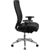 image:imageFlash Furniture HERCULES Series 247 Intensive Use 300 lb Rated Black LeatherSoft Multifunction Ergonomic Office Chair with Seat SliderBlack Leathersoft