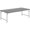 image:imageFlash Furniture 60x30 Kids BiFold Folding Table Granite WhiteGranite Gray